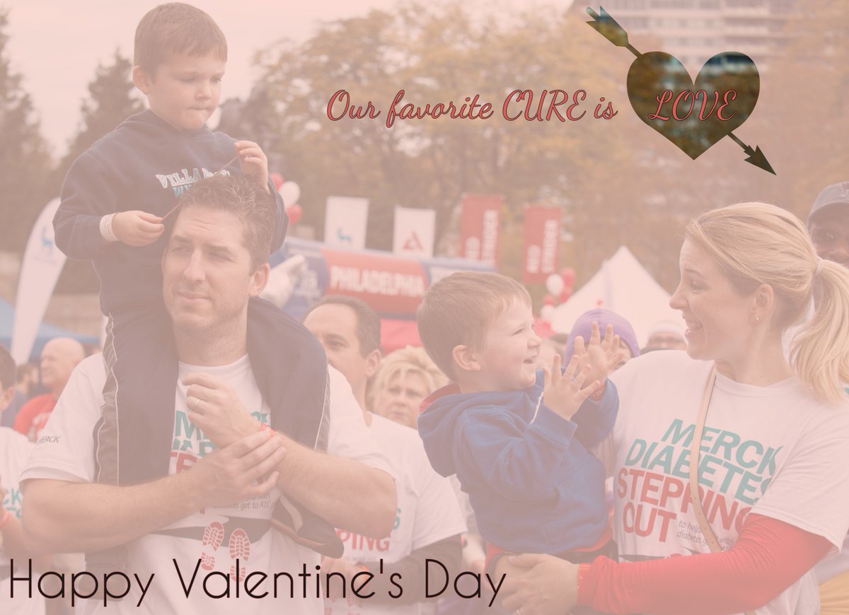 Our favorite cure here at the ADA is love! Hope you have a great Valentines day everyone!