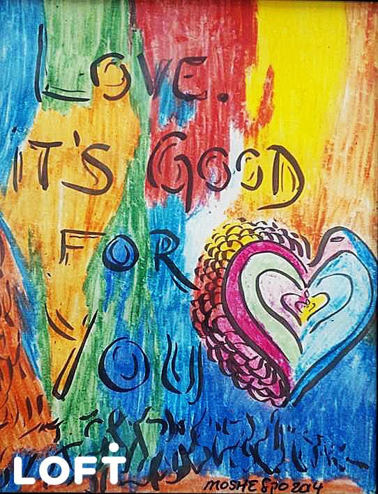 DebraWalko's tweet photo. Created by one of our Transitional Age Youth - says it all in a beautiful way! #LOFTCommunityServices #love https://t.co/ozjQ0J4143