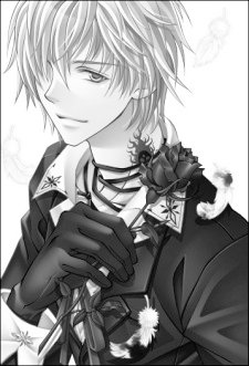 "Happy Valentine's day love~" he gives you a rose