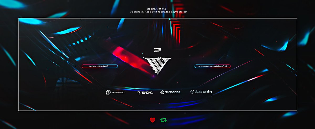 roarfx_'s tweet image. Header for @VisionOfVIII 
Retweets, Likes &amp;amp; Feedback is Appreciated
HD Image - imgur.com/a/RZ1CD