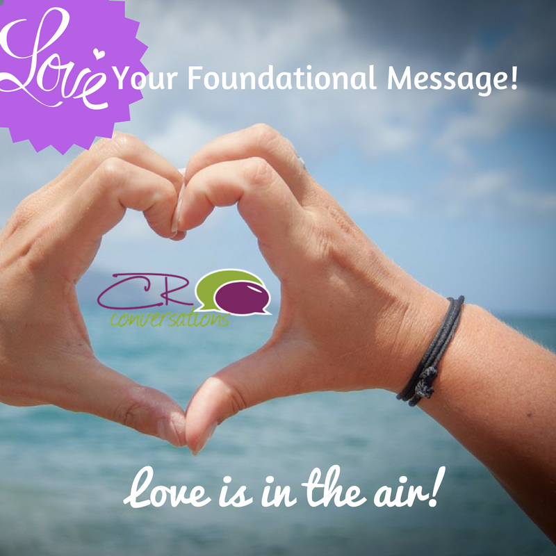 CRconversations's tweet photo. When you love your brand and your #FoundationalMessage, love is in the air!
Happy Valentine's Day! https://t.co/fusOSYWI63