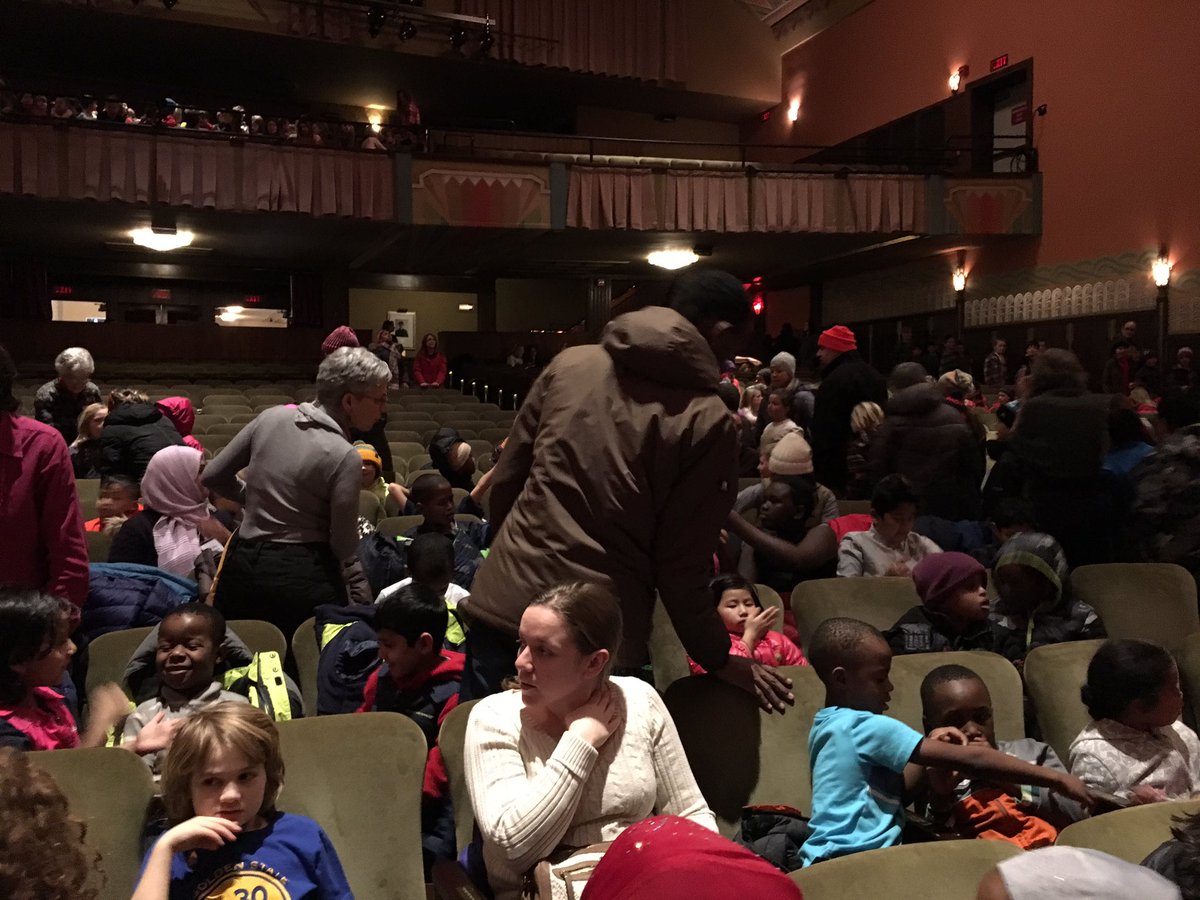IAAmusicVT's tweet photo. #IAAMusicVT waiting at Flynn Theatre for the incredible MOMIX dance company. Exciting anticipation. #bsdvt #btv https://t.co/Y8KfO9oqwu