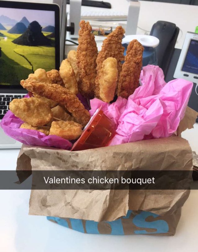 NSWadsworth's tweet photo. "Valentine's Day is a made up corporate holiday and I want nothing to do wi-" https://t.co/zqnljDbqeC