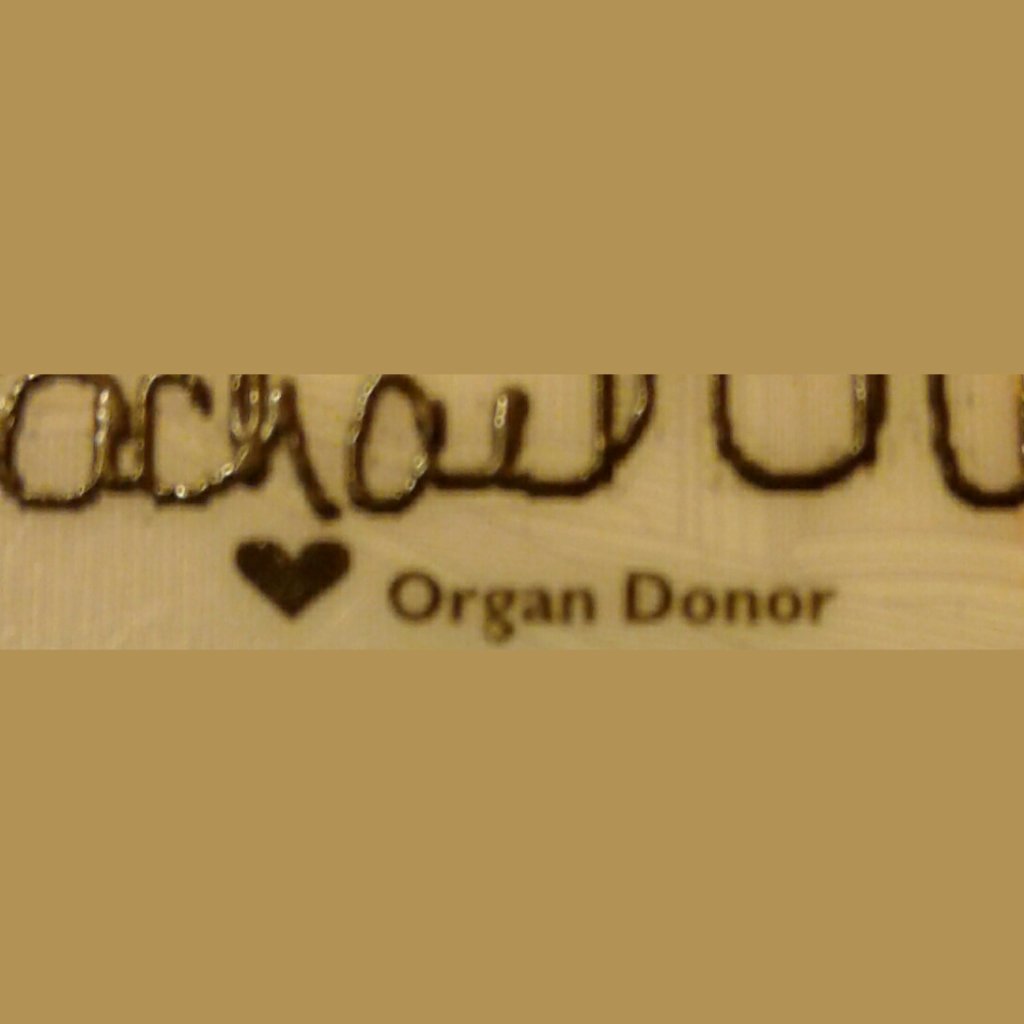 #DonorDay2017 #PizzaForLife @MarcosPizza @AstridsMother @BaronTheGerm y'all can give my organs away when I'm done. Maybe I can save a life.