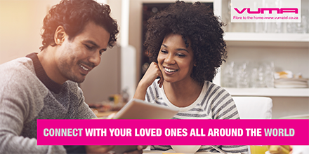 Connect with your loved ones all around the world. Order now to experience the benefits of high-speed open access broadband.