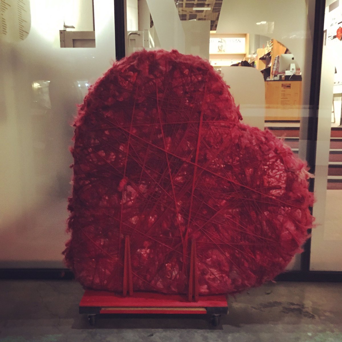 Style_She_Wrote's tweet photo. #janicearnold wool Felt HeART Attack @SF_MCD . ❤️ #feltdecoded #sfmcd https://t.co/iTcAfzvAU7
