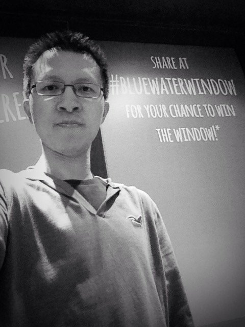 #bluewaterwindow Feeling very black and white today.