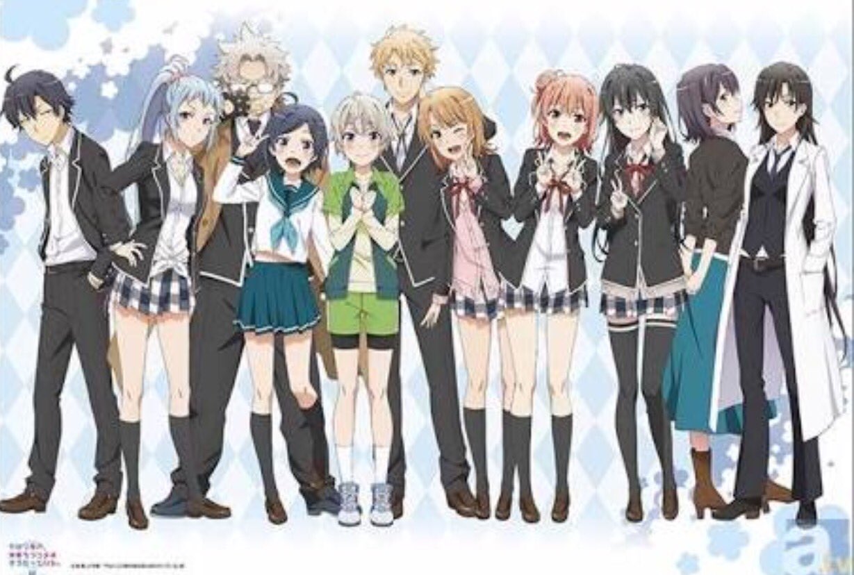 Uzivatel レンレン Na Twitteru Rtした人全員フォローする 好きなアニメあったらrt 学校系日常アニメっていいよね 男子高校生の日常 やはり俺の青春ラブコメは間違っている 日常 あっちこっち T Co B9lijhqxyt Twitter