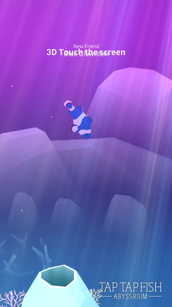 RightMeowAlicia's tweet photo. My Blue Clownfish:) 
#taptapfish
Download: https://t.co/AHSpTQdUHJ https://t.co/TEQxD4iGjL