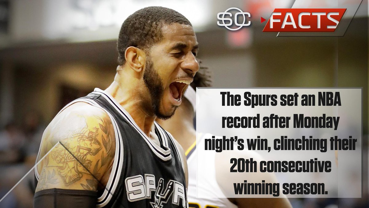 The Spurs have been very good for a very long time.