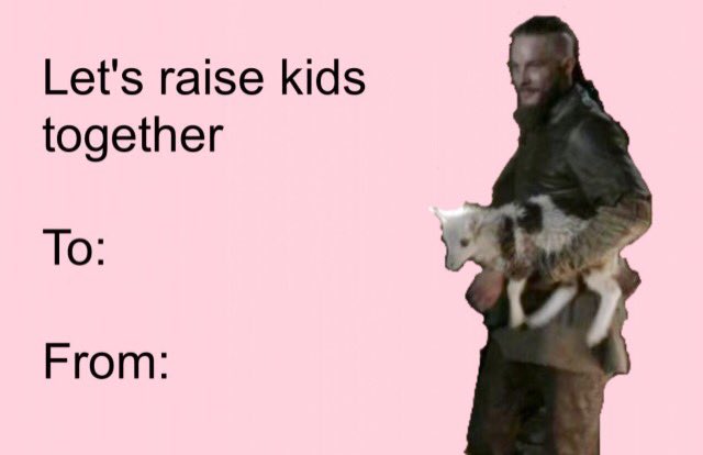 #happyvalentinesday <a href="/_WayToValhalla_/">Ragnar Lothbrok</a> <a href="/TheNorseWarlord/">David Jacob Starkey</a> @BlindManSeesYou <a href="/Ragnar_Kingman/">Ragnar lothbrok</a> <a href="/TheOldBoar/">Ragnar</a> 
#Ragnar #Vikings <a href="/HistoryVikings/">#Vikings</a>