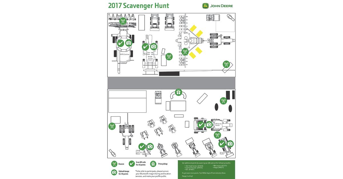 Ready to start collecting points &amp; prizes at #NFMS17? See how on our scavenger hunt map, and then download the app: bit.ly/2kGcWKD
