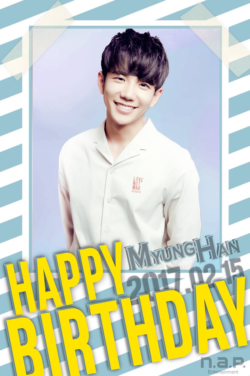 #HIGH4 #하이포 #명한 #Myunghan
하이포의 명아리 백명한의 생일을 축하해주세요🎉
#HappyBirthDayMyunghan