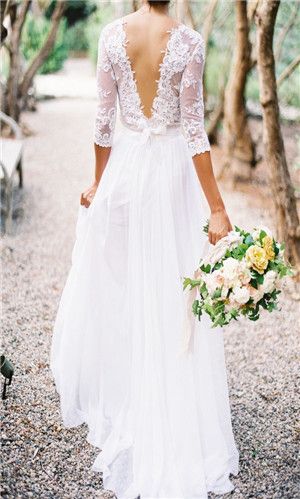 Elegant and beautiful wedding dress - BRIDE HER WEDDING - bit.ly/2kZ1iOo