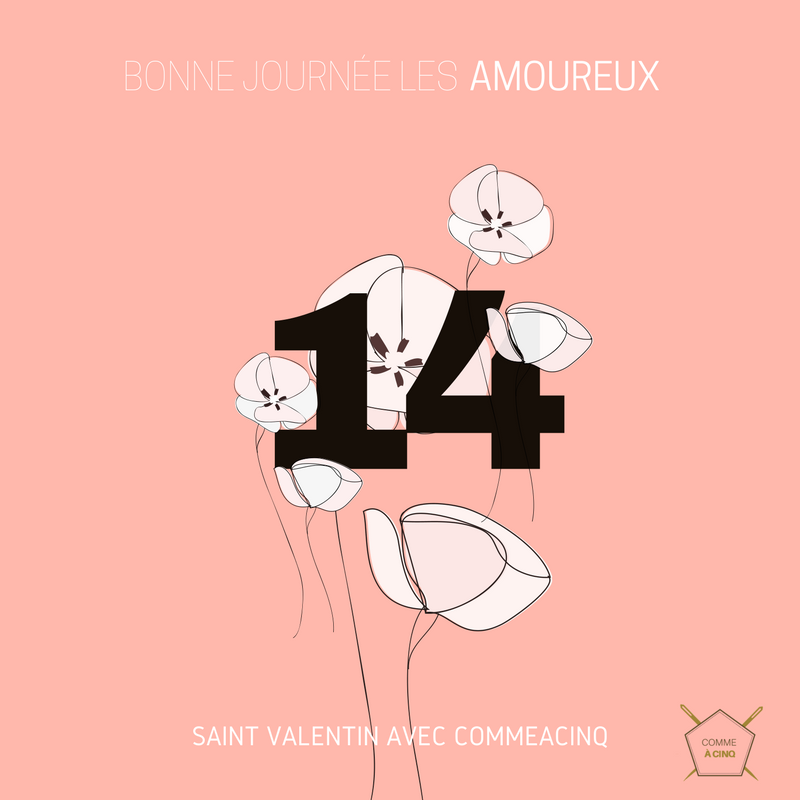 commeacinq's tweet photo. L'équipe de #Commeacinq vous souhaite une bonne saint-Valentin ! Ce soir c'est restaurant en amoureux ou #PSGBAR ? #saintvalentin #love https://t.co/K8i2sJX9nX