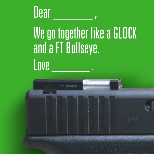 Roses are red, violets are blue. Meet me at the range, bang bang, pew pew. #happyvalentinesday