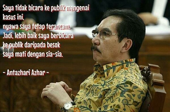 twitngaco's tweet photo. Maju terus Pak. #LindungiAntasari #SaveAntasari https://t.co/m9woVSQJyB