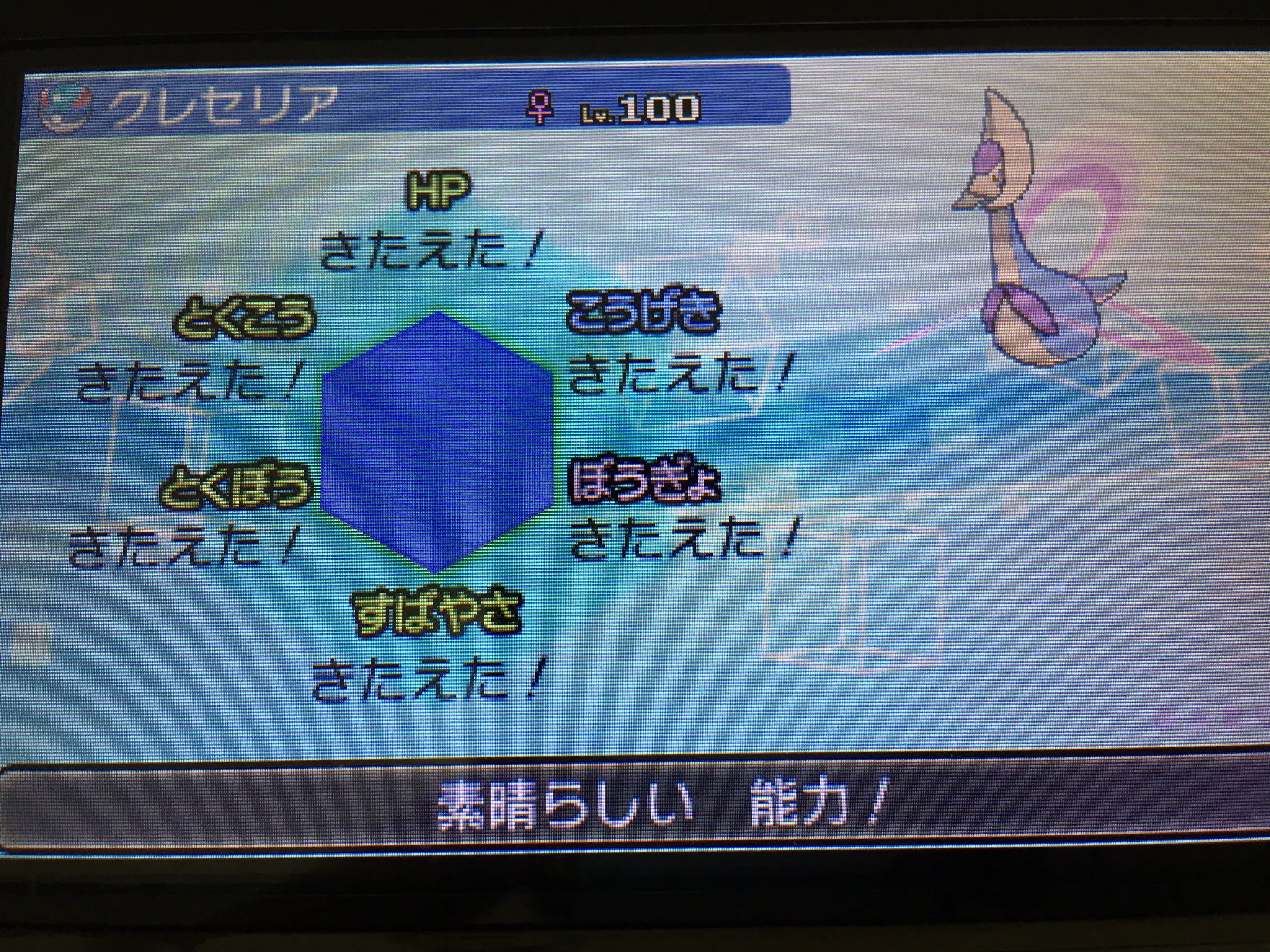 たまだ ハッピーバレンタイン もう過ぎた ということで 金の王冠で6vにした ずぶといクレセリアを配布します 努力値はまだ振ってないので お好みで振って下さい 応募方法はフォロー Rtです 期限は2月19日の23時59分までとします