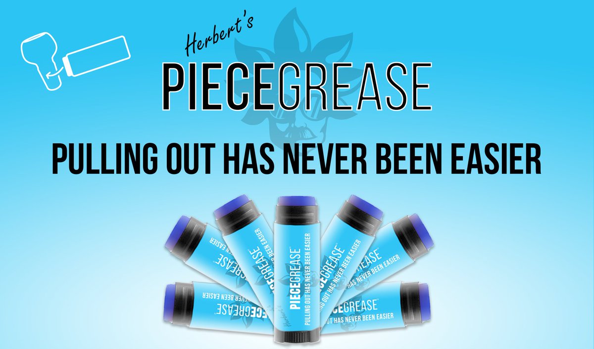 DocHerberts's tweet photo. Why buy a bong and fail to maintain it? Introducing the all new and first ever #PieceGrease. By #DrHerbert https://t.co/7gwGkNus3o