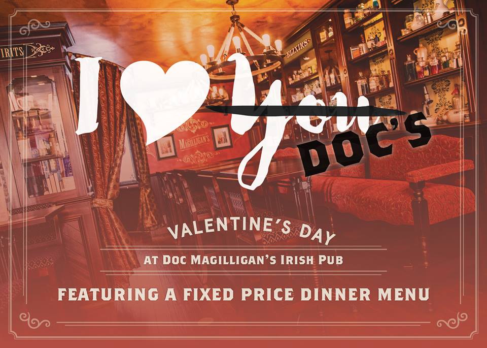 Merrittville's tweet photo. Our #TryEmOutTuesday #ValentinesDay Update suggests @DocMagilligan for a special fixed price menu tonight https://t.co/IPBrzrnV6J https://t.co/6ldPBqrPoz