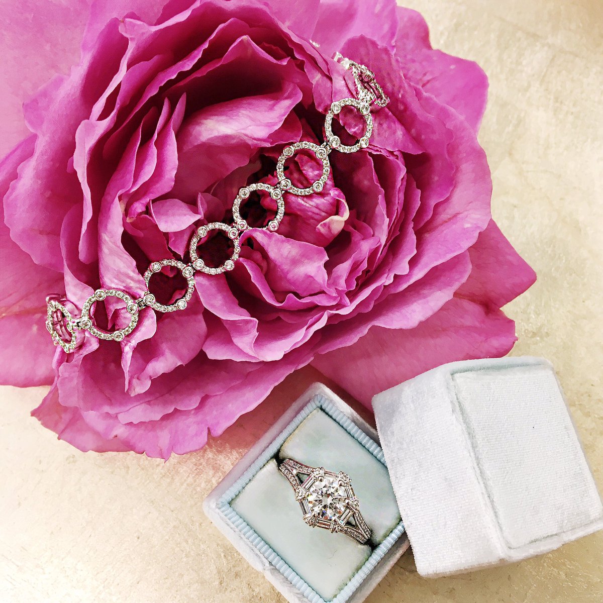 M_Lhuillier's tweet photo. Surprise her! #HappyValentinesDay 💕 #Moniquelhuillier #mlfj @BlueNileDiamond https://t.co/edjF7wSXOv