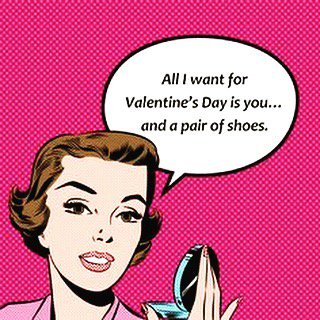 Happy Valentine's Day! If all you want for Valentine's Day is a new pair of shoes... come visit Water Tower Place! #valentinesday #shopping