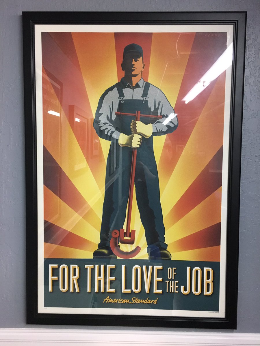 For the #love of the job. #American Standard. #CacciaPlumbing