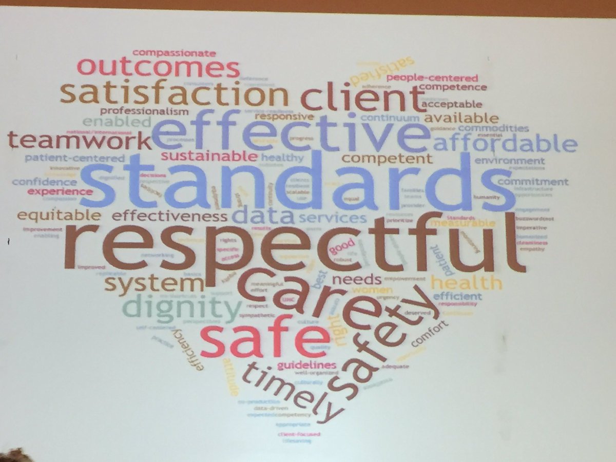 globalhlthtwit's tweet photo. What quality of maternal and newborn care means to our network attendees. #Qualitycarenet https://t.co/RlCeHy8O6q