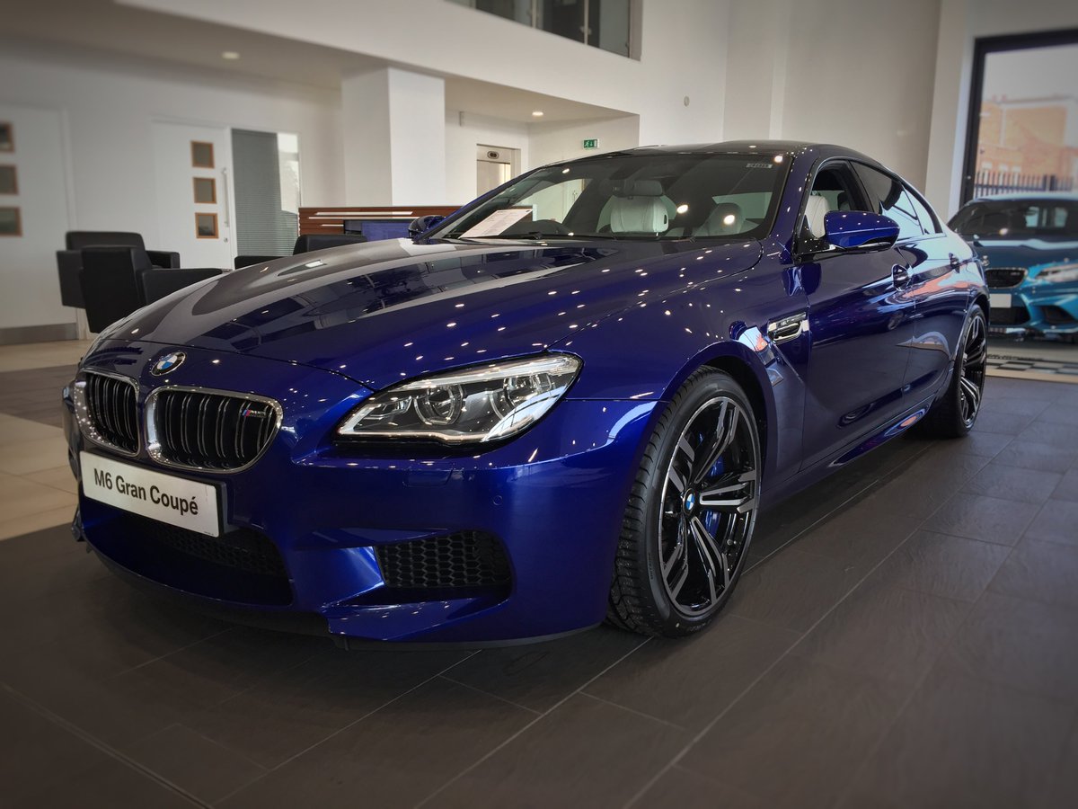 BMW m6 San Marino Blue