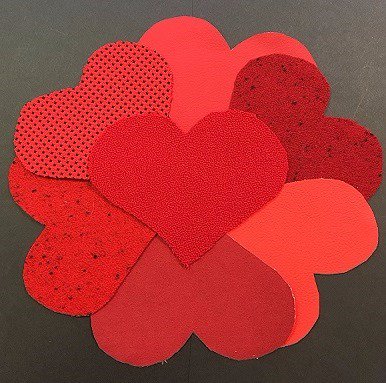 Fabrics in this Valentine message are available in a full range of colour's, cards available on request <a href="/BradburyFabrics/">Bradbury Fabrics</a>.