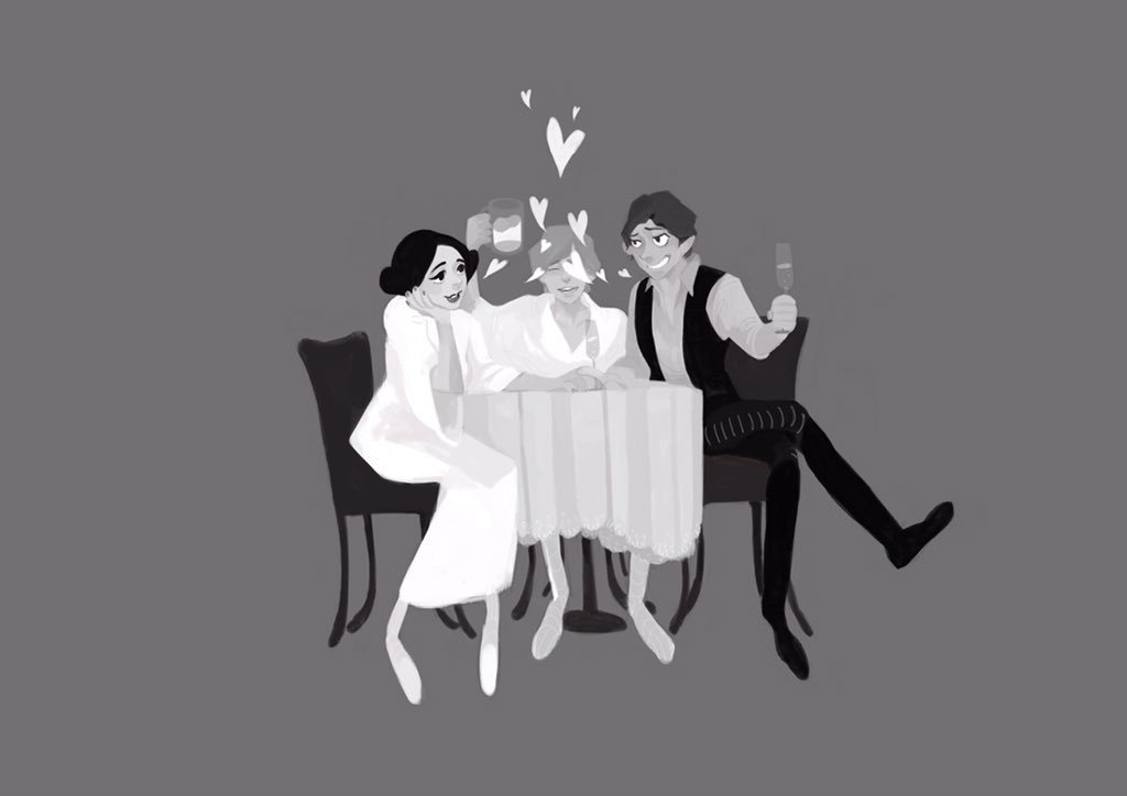 DMZTOA's tweet photo. star wars -Happy Valentine's Day. https://t.co/5AKHbB5mYx