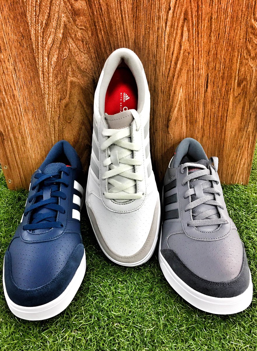 GolfClydeway's tweet photo. J U S T  A R R I V E D
@adidasGolfEU SS17 Footwear. #gearedformore #tour360boost #gripmore #wornbywinners #newshoes https://t.co/29TM2sH9EV