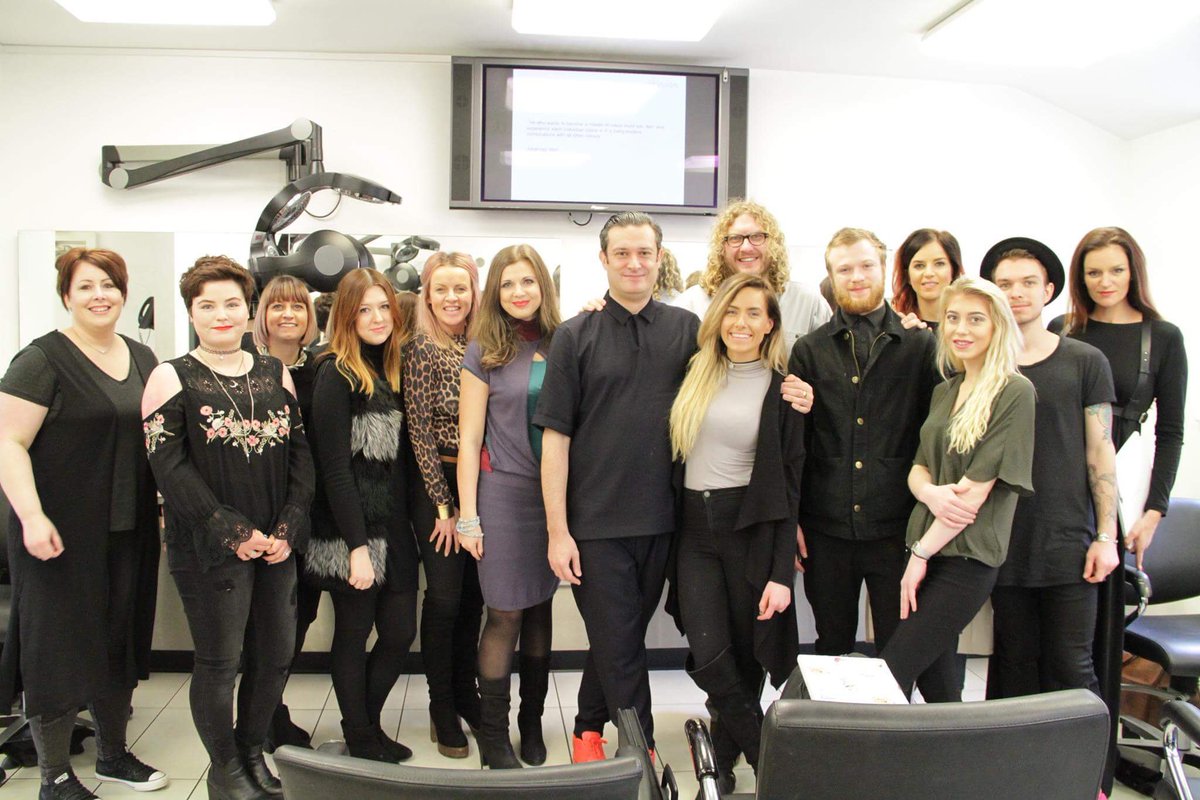 fellowshiphair's tweet photo. A day with Fellowship Hairdresser of the Year for #colourproject17 Read more here https://t.co/Nd6G1a9alm https://t.co/1sJFOufes3