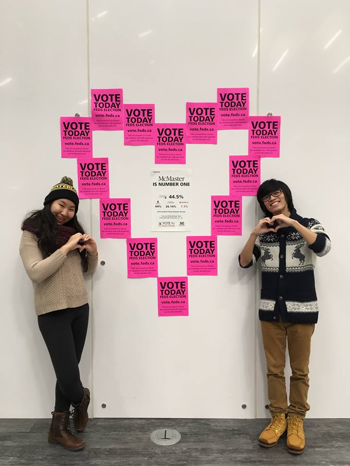 yourWUSA's tweet photo. Democracy is romantic! Grab your Valentine and vote <3 https://t.co/q1JQG01yvB #UWvotes https://t.co/BOrNRiFgXI