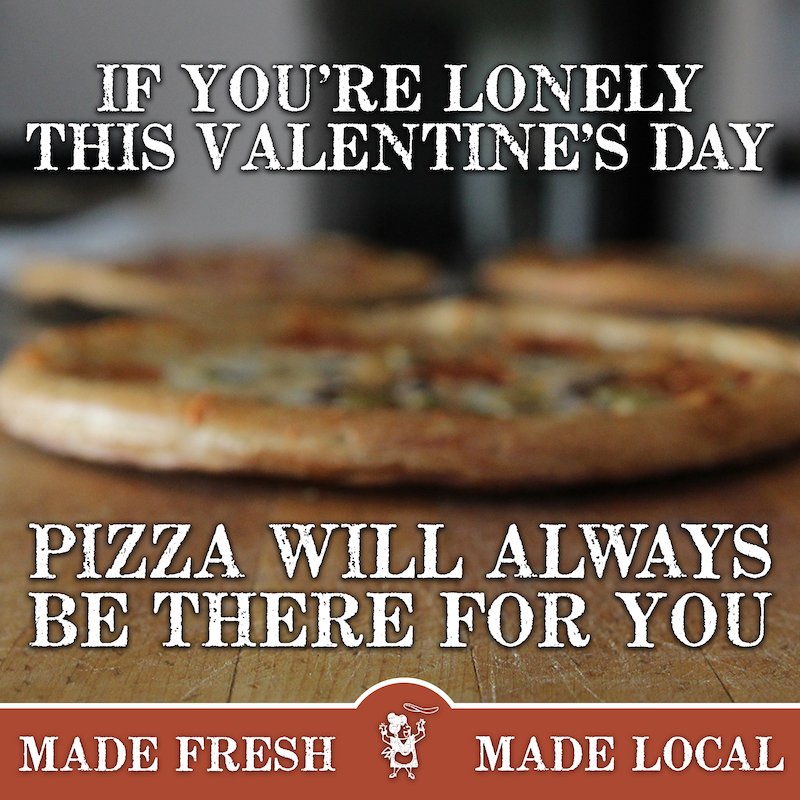 Don't worry, pizza is there for you! #mamabosso