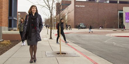 msudenver's tweet photo. It’s official: Janine Davidson, Ph.D., will be the University’s next president. #ColoEd #HigherEd #RunYourOwnRoad
https://t.co/jcnAKVL5me https://t.co/6DrlrPe1vP