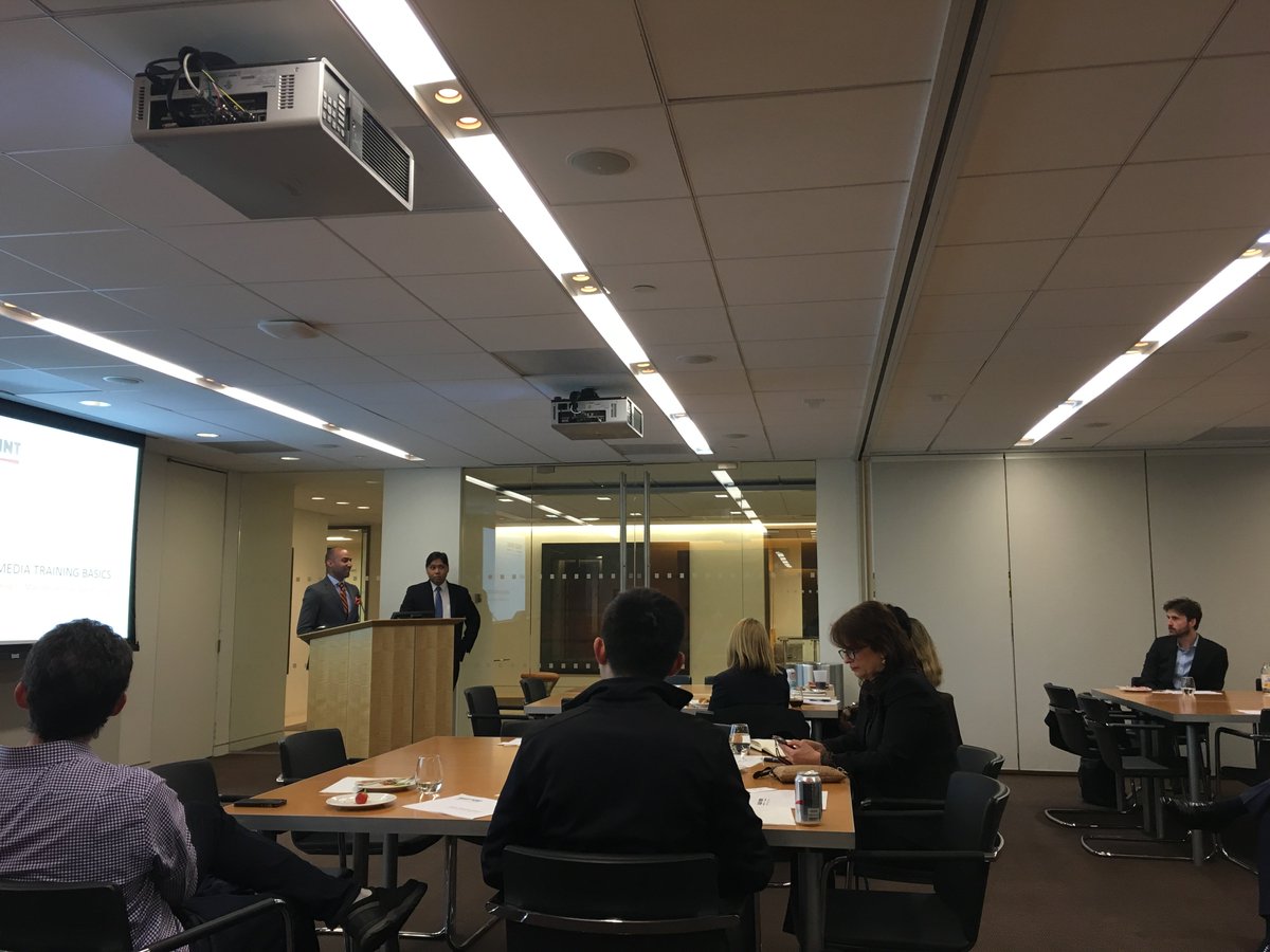 RallyPointPR's tweet image. Last night's media training and mock interviews with @HLSA was a success! #MediaTraining #PRSkills