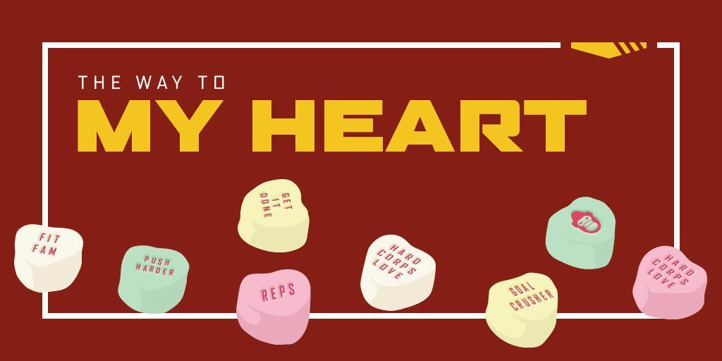 22HardCorps's tweet photo. Roses are red, violets are blue, getting Hard Corps strong is what we do! Happy Valentine's Day, Hard Corps fam! https://t.co/DYNuqw3Jo7
