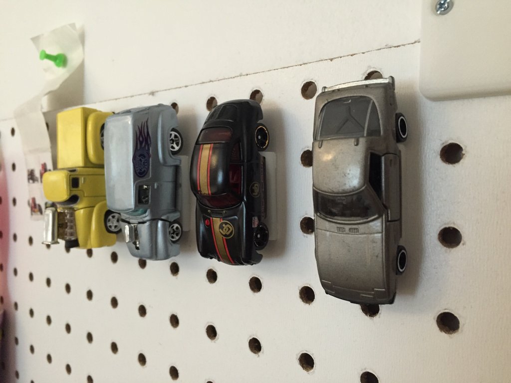 thingiverse's tweet photo. Buy yourself a pegboard. 3D print the rest. https://t.co/85NgKEo17s https://t.co/E9LQViVwAe