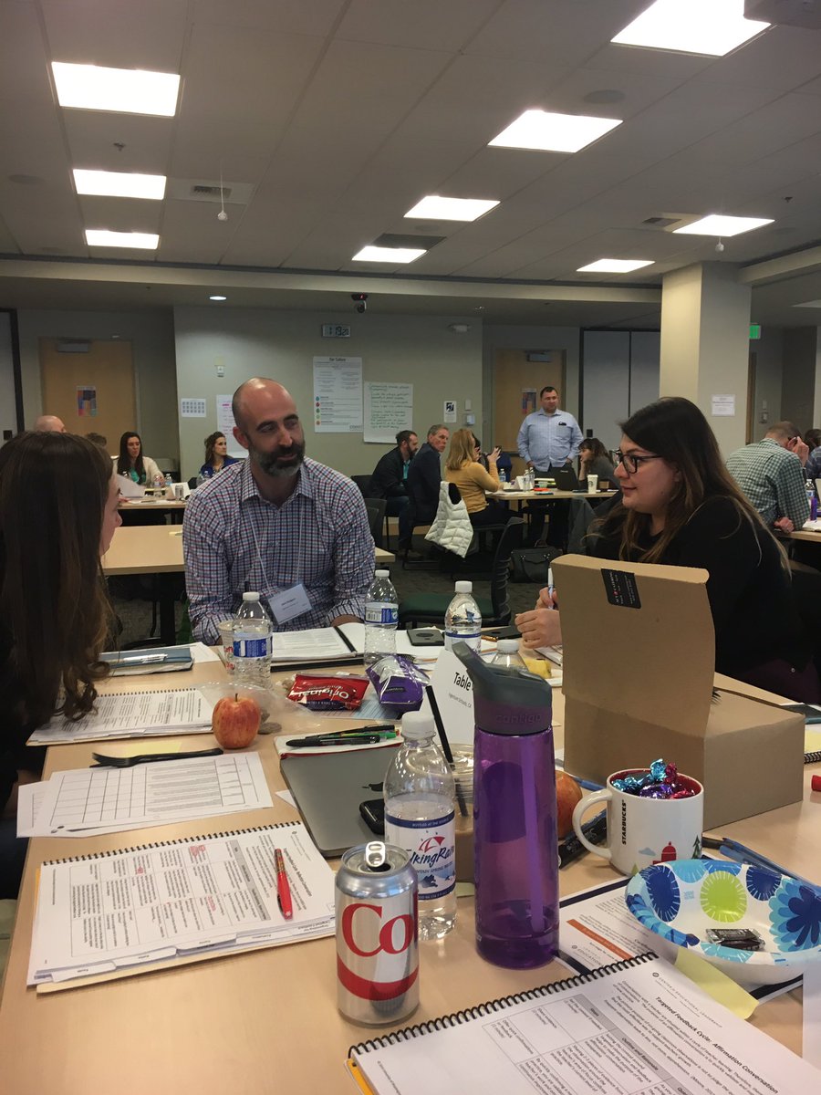 katwoodfield's tweet photo. Role playing #targetedfeedback conversations with @UWCEL @rodgersjm #ingeniumlearns https://t.co/yq5YUUjrgV