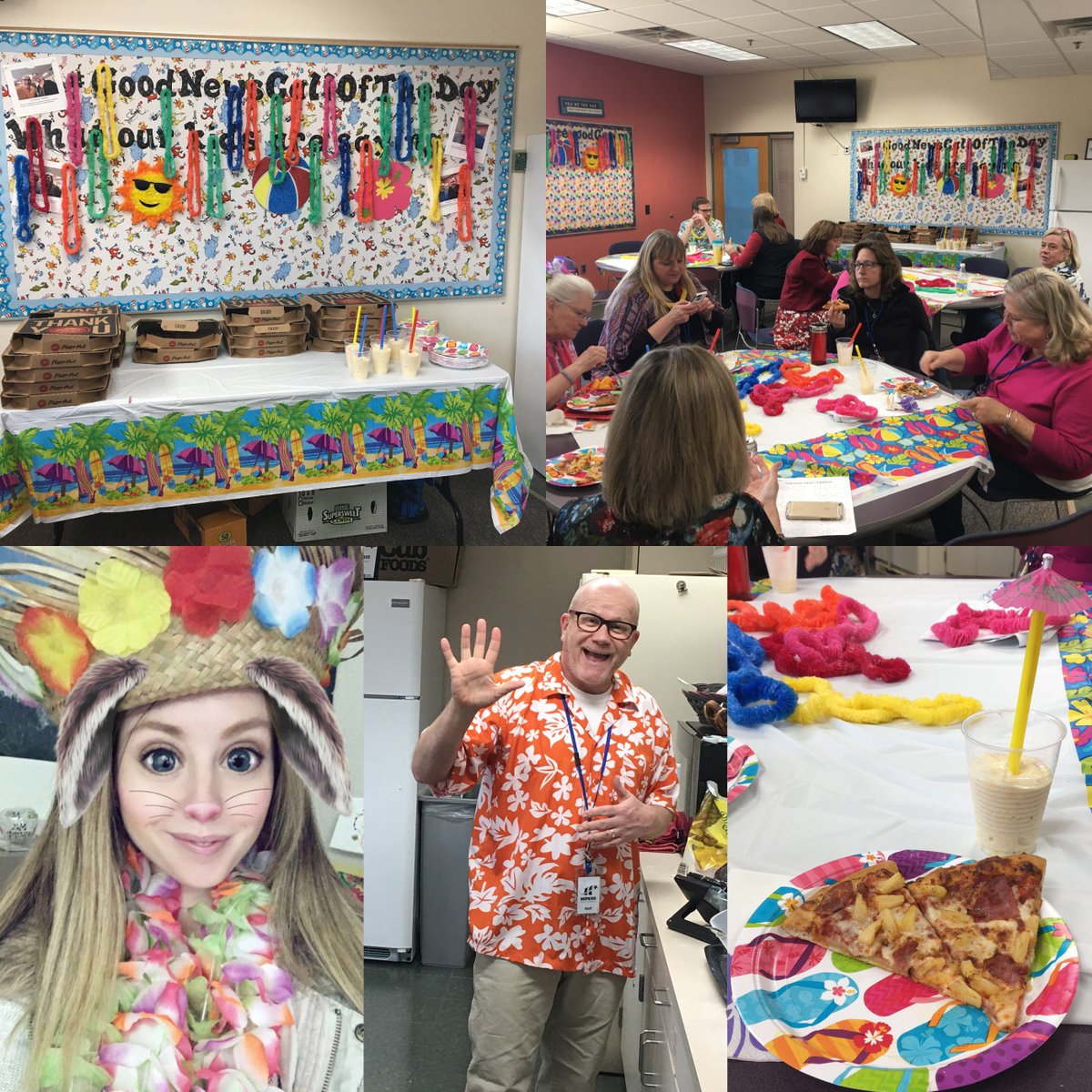 MissTeachMN's tweet photo. Teachers enjoying a tropical retreat! #GatewoodGators #Midwintermeltdown #Paradise #TropicalRetreat #TeacherTime Thx @PrincipalFrench :) https://t.co/vO4t6I1RaY