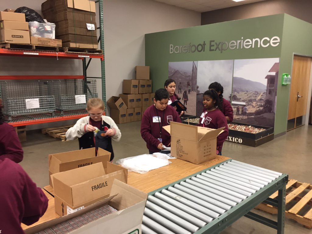 Jackson_Vikings's tweet photo. Principal's Advisory Council showing love on V-day...serving others at Shoes for Orphan Souls! #realleadership #jtcgobig https://t.co/FWjI3AIEfP