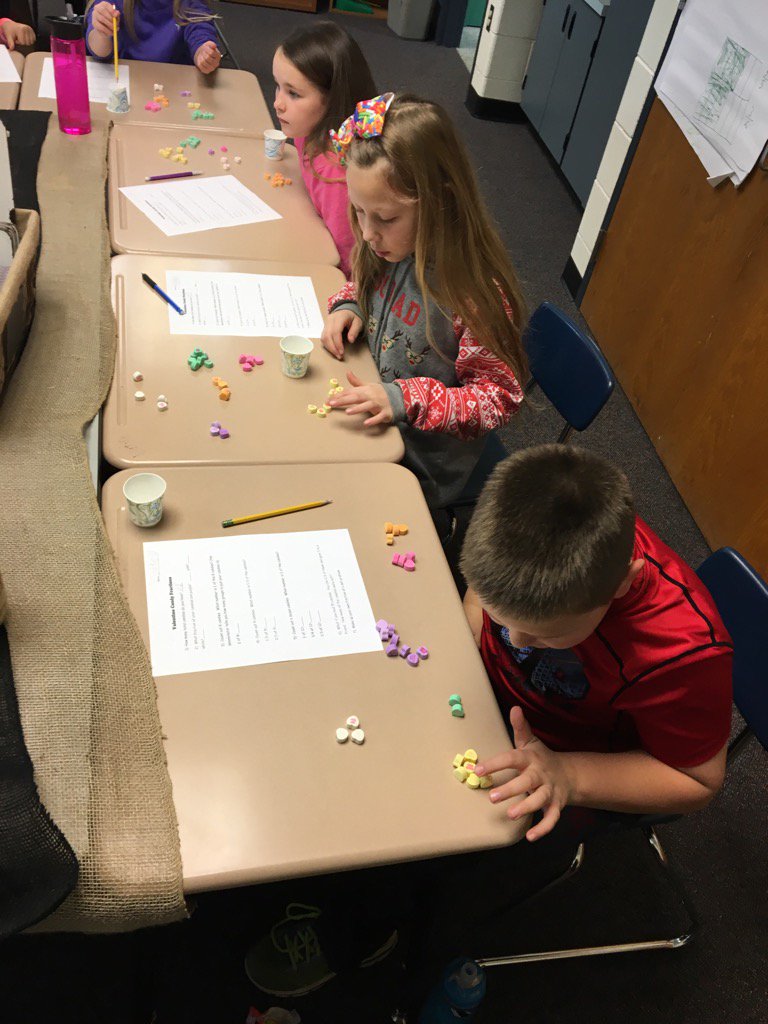 marks3rd's tweet image. Candy heart fractions!