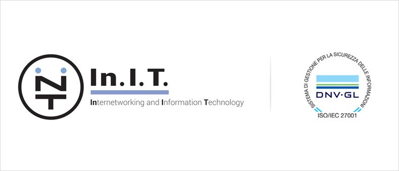 GruppoINIT's tweet photo. Un altro importante traguardo raggiunto: ottenuta la #certificazione ISO/IEC 27001:2013 per la #sicurezza dei #dati. https://t.co/ilB4vXt0O5 https://t.co/RzejdGkJFs