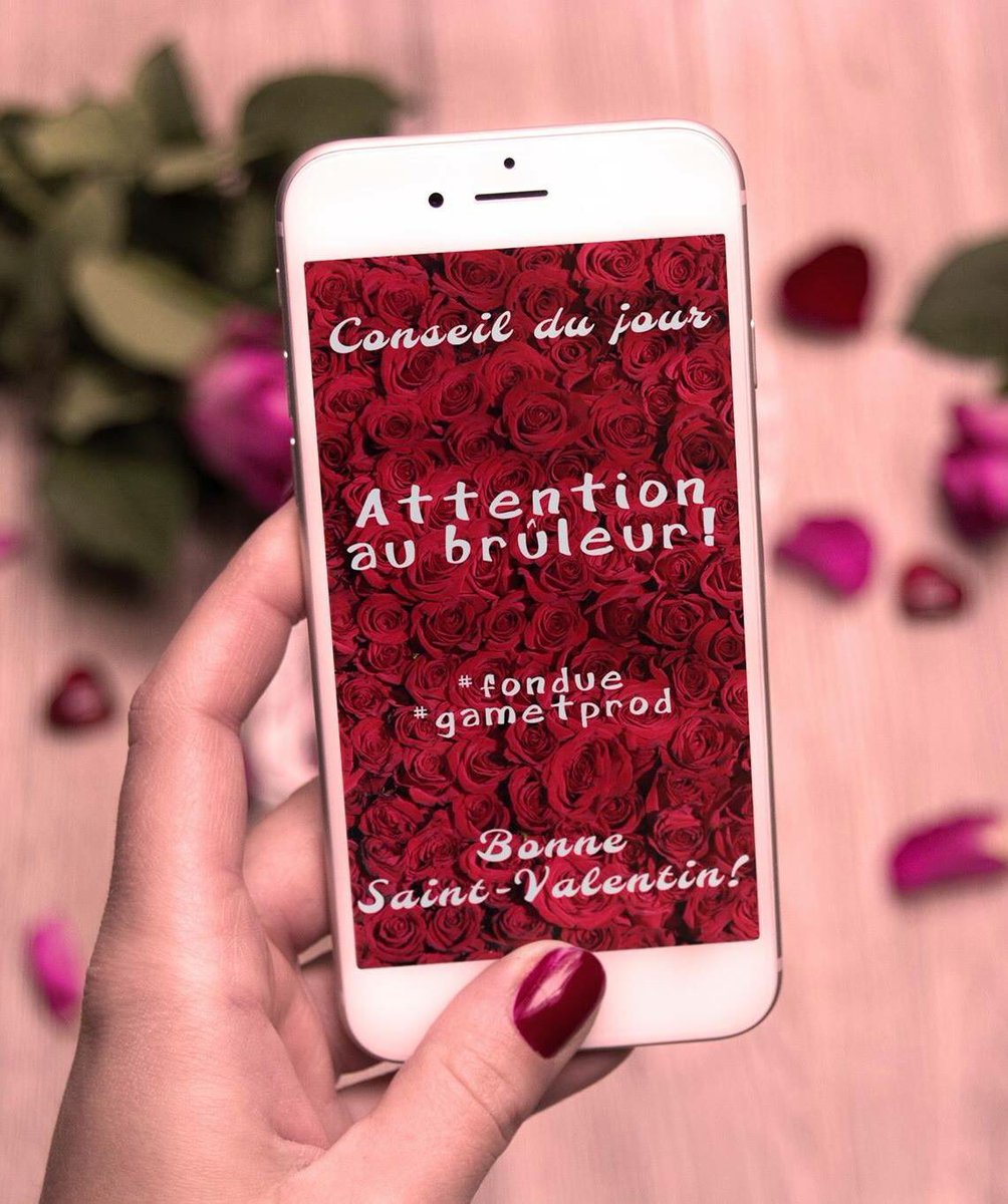 gametprod's tweet photo. Notre conseil du jour! Ça fait plaisir!
#fondue #gametprod #valentinesday https://t.co/TO1n0R3Ii6