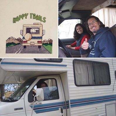Janehribeiro's tweet photo. @WorkanaBr e seguimos, devidamente instalados em nosso novo motorhome, agora rumo ao Alasca!😀 https://t.co/PuDPB9oLcE