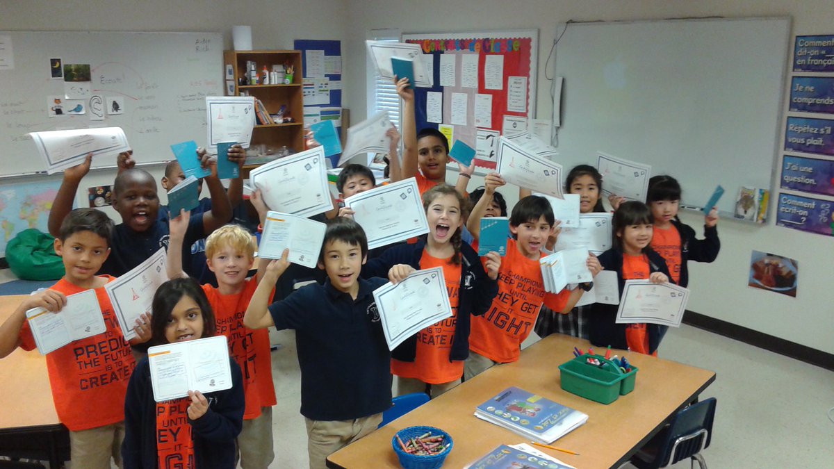 VillageVikings's tweet photo. Our under 8 students are excited to show their @NAEGC Primary Passport stamps &amp; certificates! #NAEGC #NAEBeAmbitious https://t.co/AoIdNBTKOU