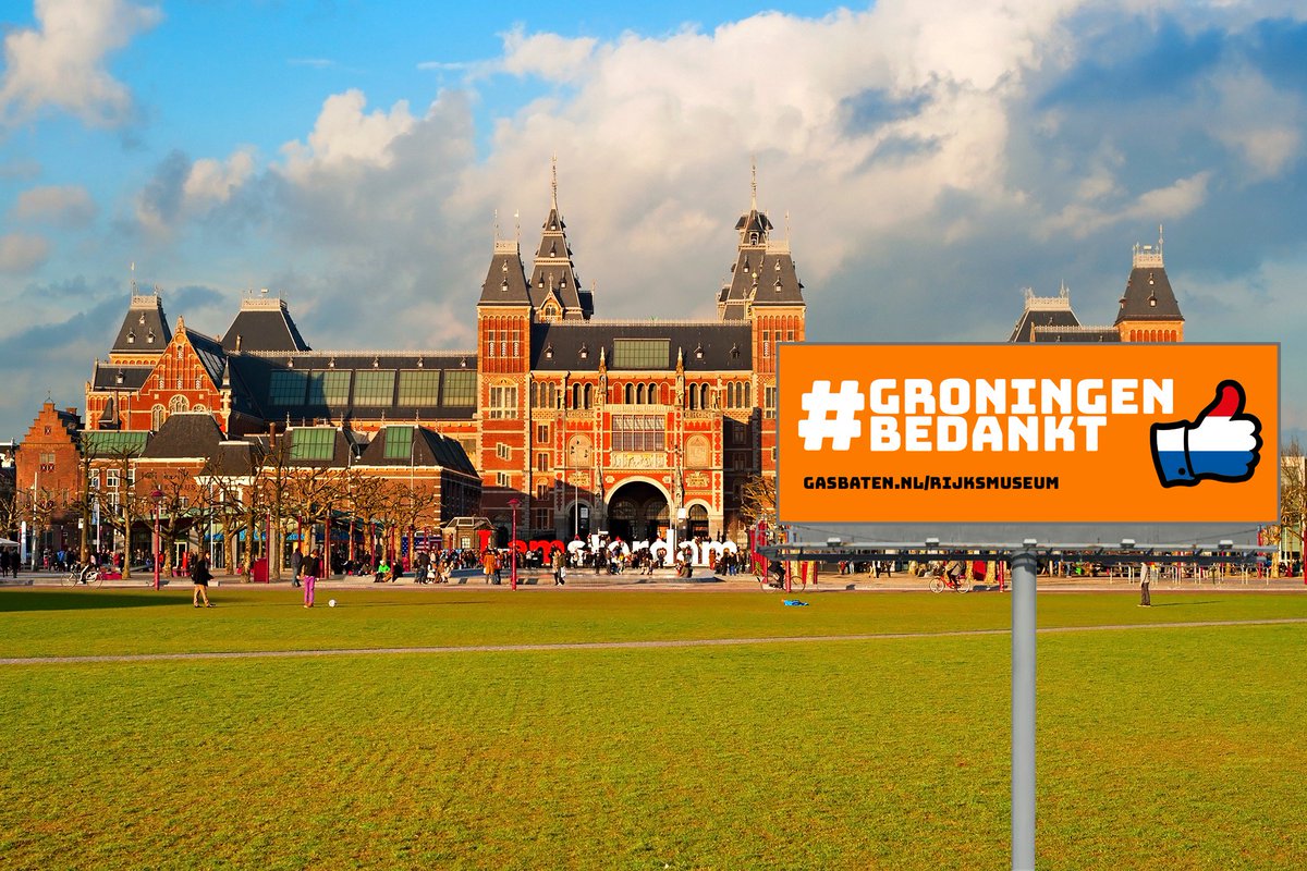 Hey Groningers! Het mag eens gezegd worden:

Namens alle Nederlanders. Bedankt! #GroningenBedankt #Gasbaten 

gasbaten.nl/rijksmuseum