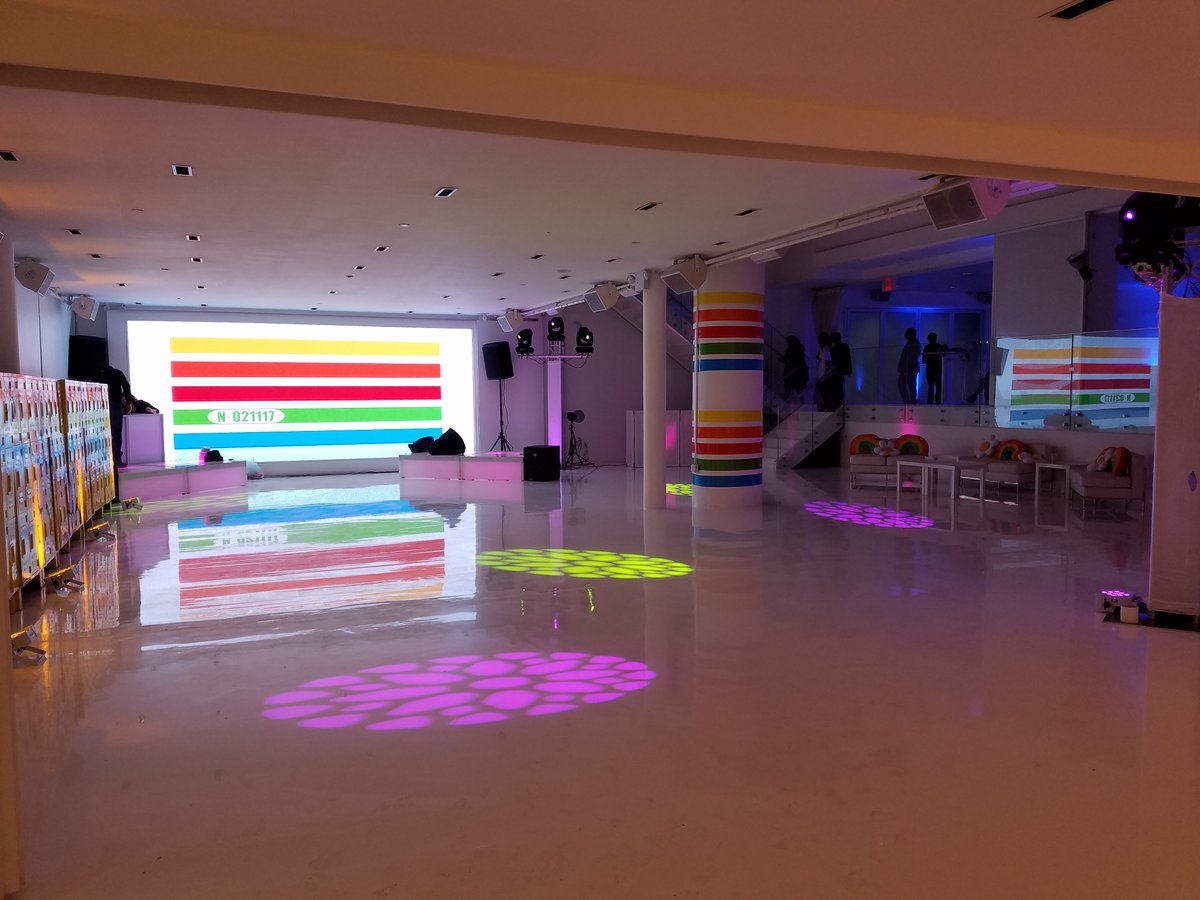 404NYC's tweet photo. Colorful set up for #mitzvah #celebration at our #nyc #venue this weekend!... https://t.co/aTI0qBn342