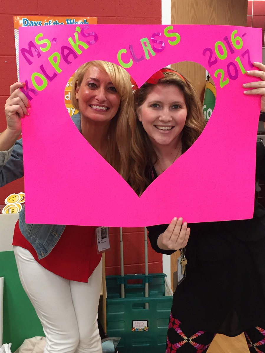 Happy Valentine's Day from Ms. Kolpak and Mrs. Scoville ❤❤❤ #inspire96